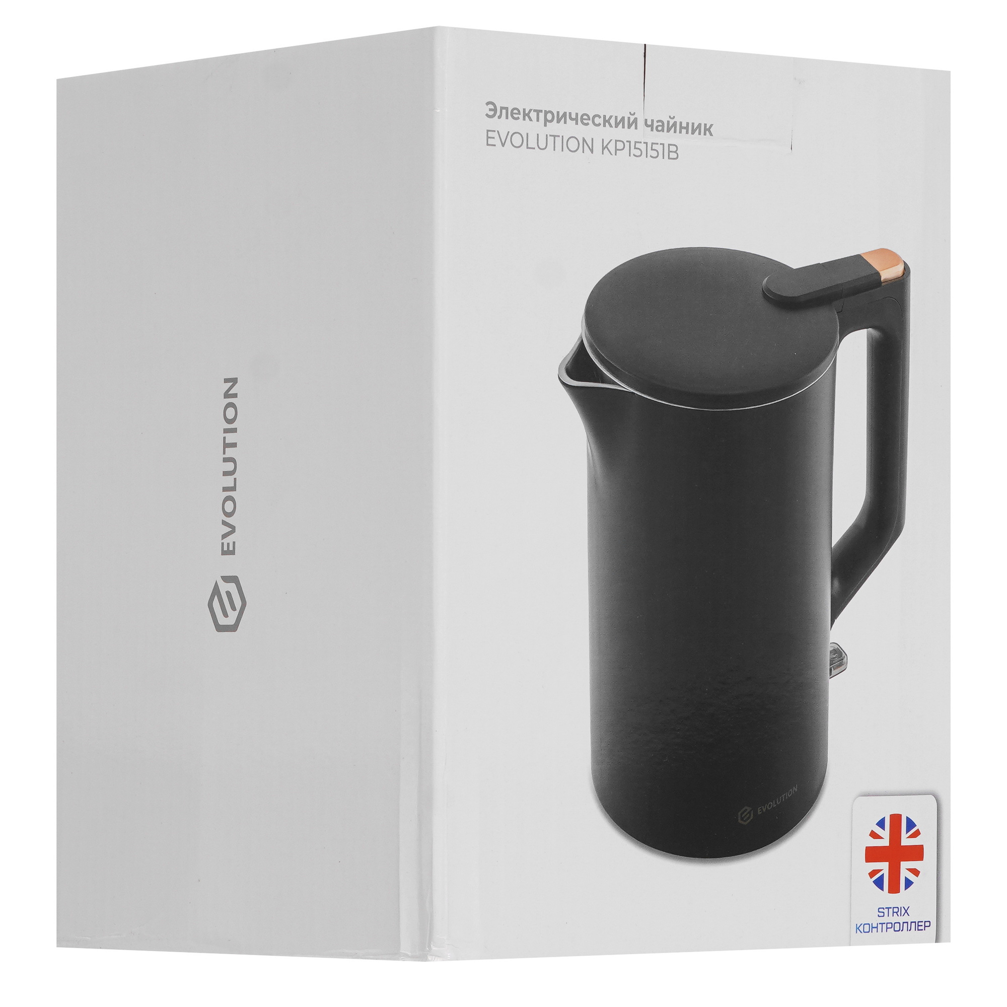 9990015 Электрочайник Evolution KP15151B черный STDN-0069534 - Вид №6
