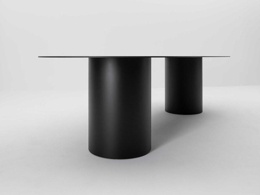 Desalto Овальный алюминиевый стол sun-id-1483795 - Вид №3