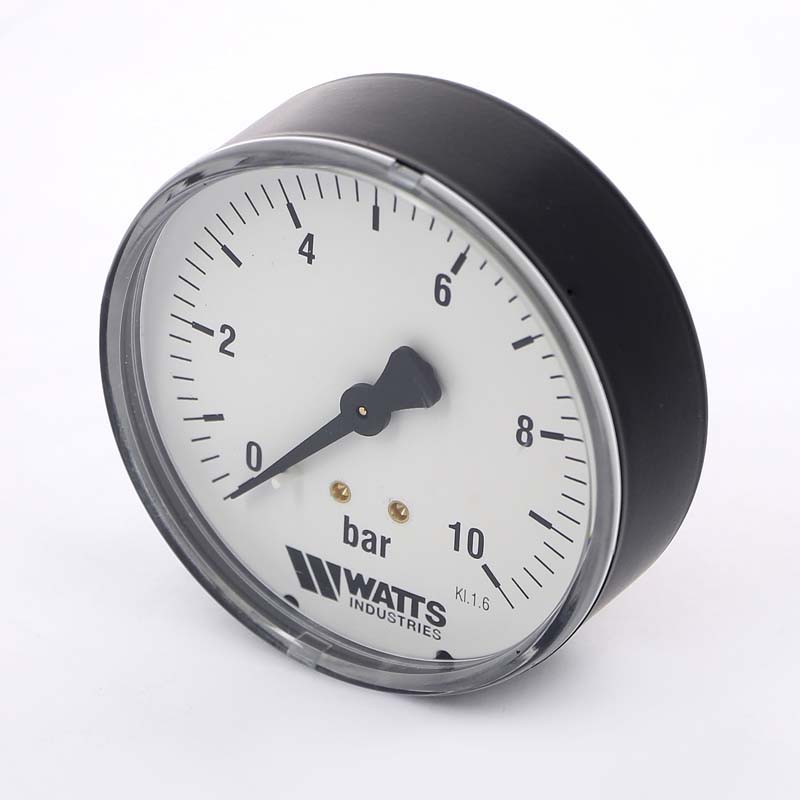 Манометр газовый F+R260 3/8" 80 мм WATTS Ind 250 мбар 10021625