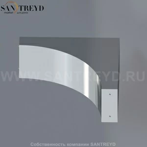Flaminia TWIN Крепёж для раковин 42/52 см хромированный TS0242