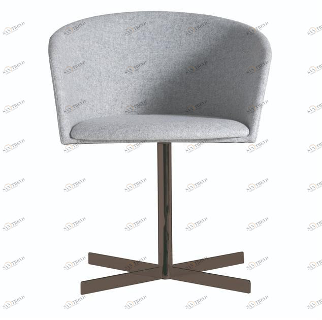 Capdell Стул с обивкой из ткани с 4 спицами Moon light sun-id-1366415