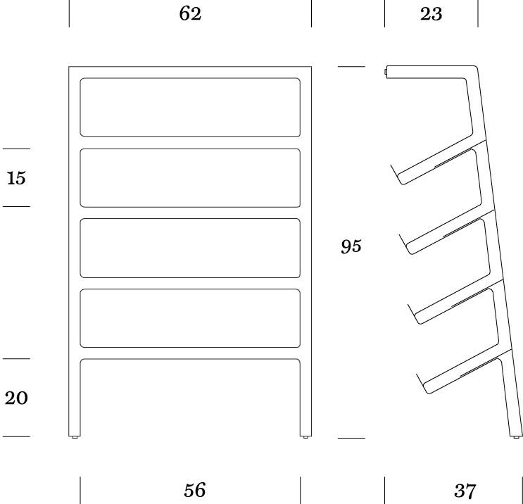 MOX Обувной шкаф из стали и дерева sun-id-1458503 - Вид №5