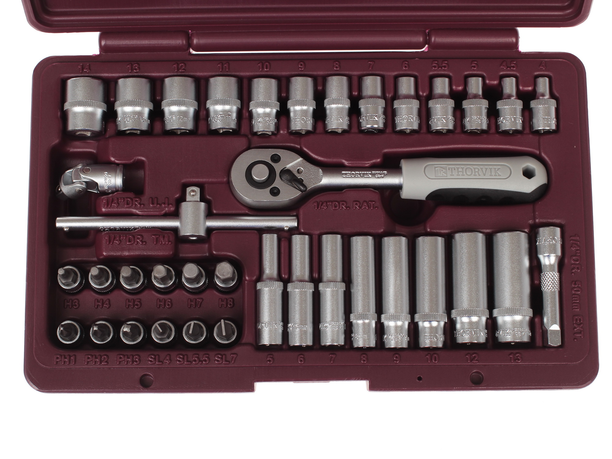 Набор инструментов Thorvik UTS0038 7979545 STDN-0125695 - Вид №1