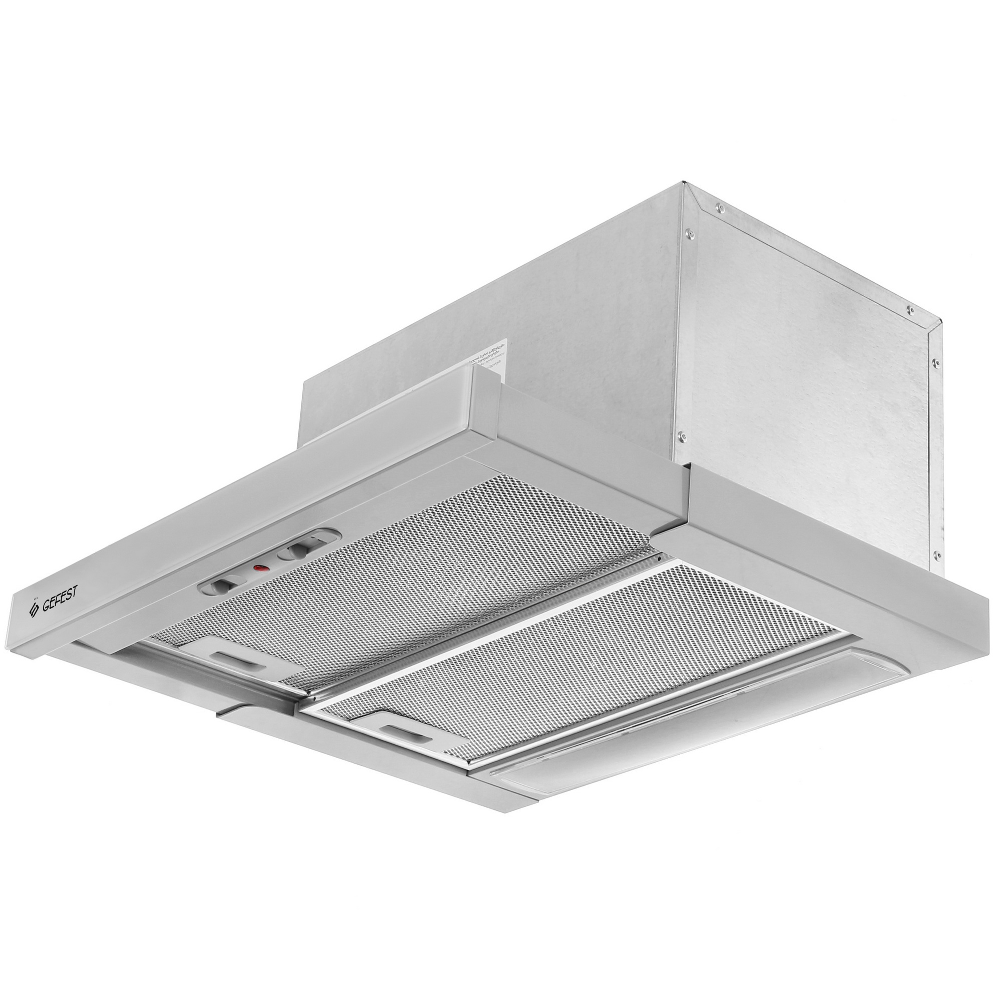 8121748 Вытяжка телескопическая Gefest ВО 4501 К6 серый/серый STDN-0011215 - Вид №2