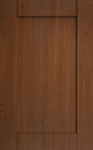 Фасады для кухни Кантри Фрезеровка «Лжевыборка» Венге №101