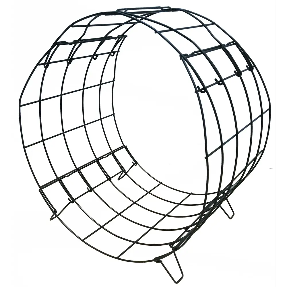 Дровница 40x41.5x26.5 см сталь черный 85642612 STLM-2080541 Santreyd 