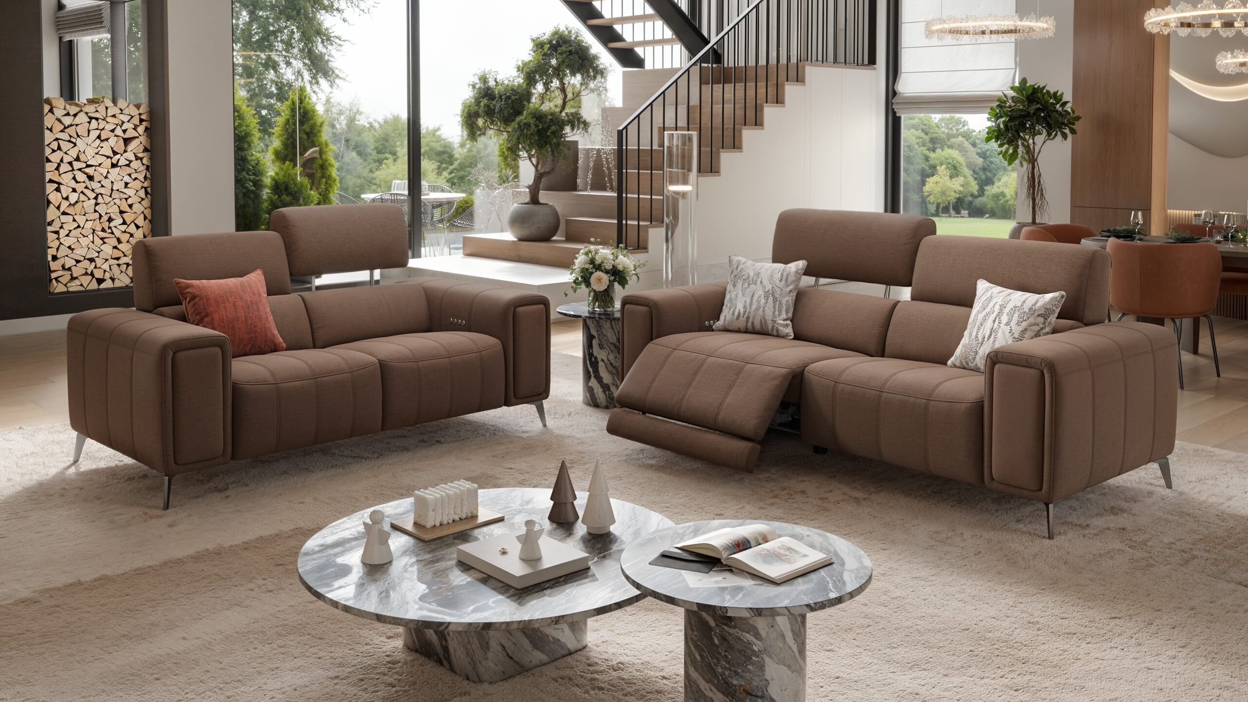 3-местный тканевый диван Sofanella Linera ARCH-00150532 - Вид №3