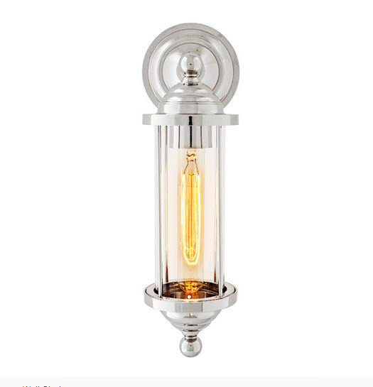 Бра Clayton от Eichholtz Хром 108586 EICHHOLTZ ПОД СТАРИНУ, ФОНАРЬ 059745 Прозрачный;хром  - Вид №5