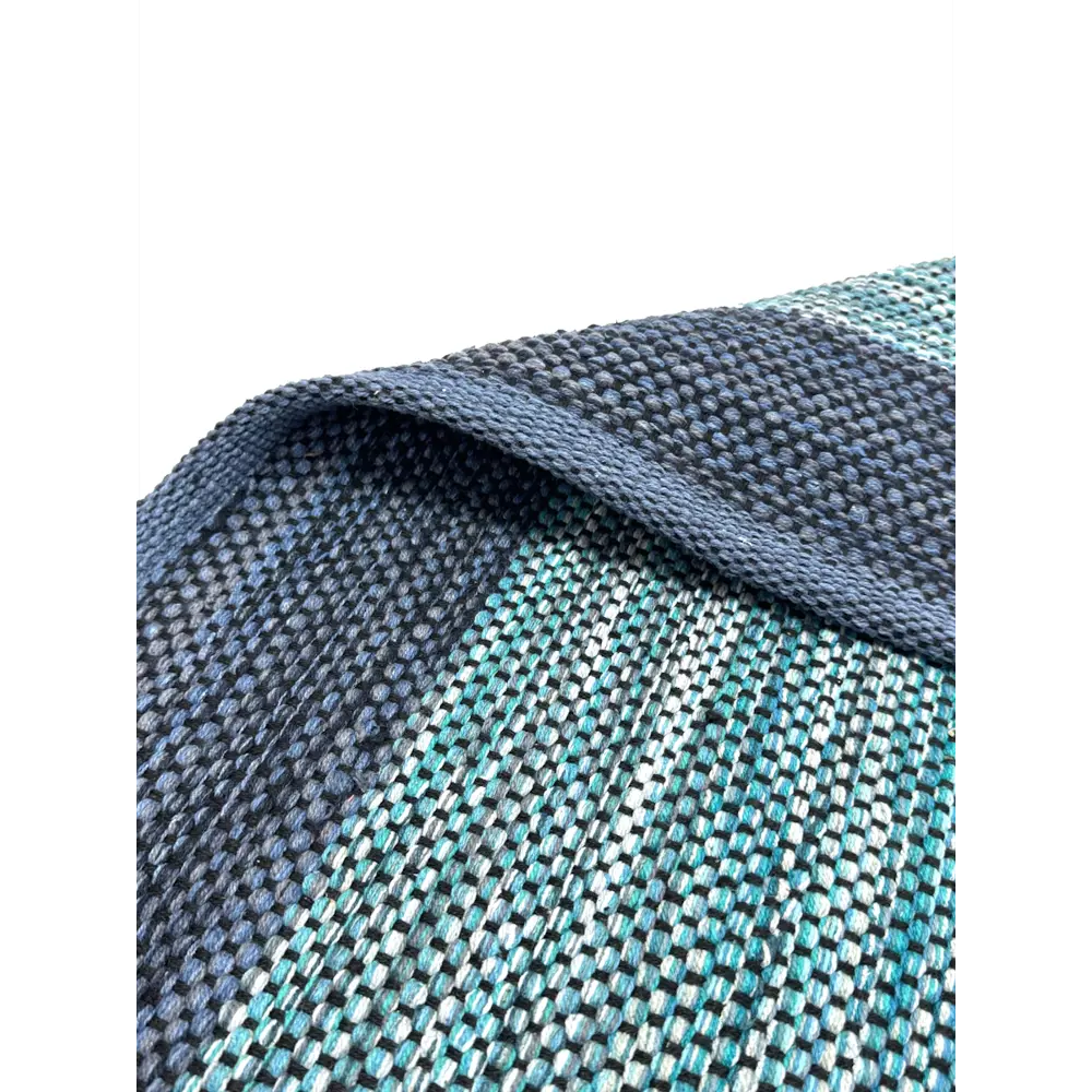 Коврик декоративный Ctim Вейв 60x90 см хлопок цвет синий STLM-2037290 - Вид №1