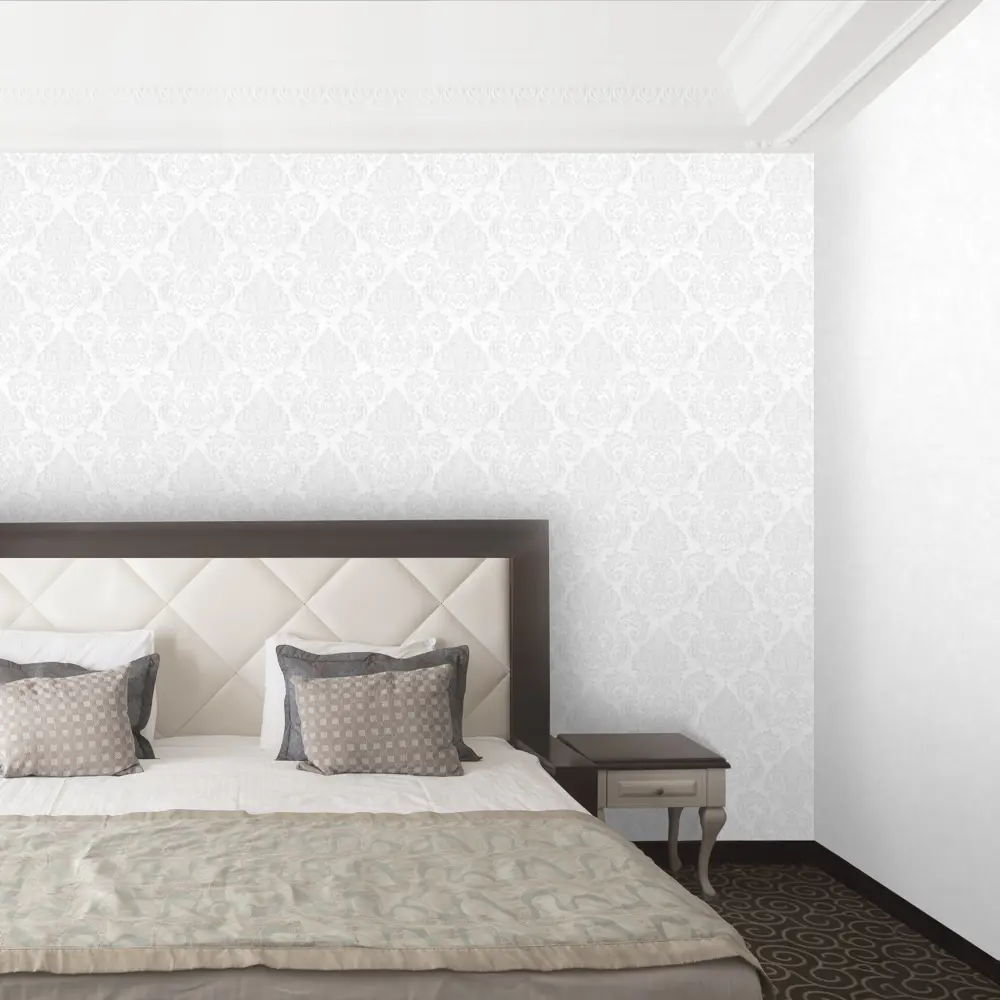 Обои флизелиновые Euro Decor Barocco серые 1.06 м 3700-7 81961307 STLM-2177462 - Вид №4