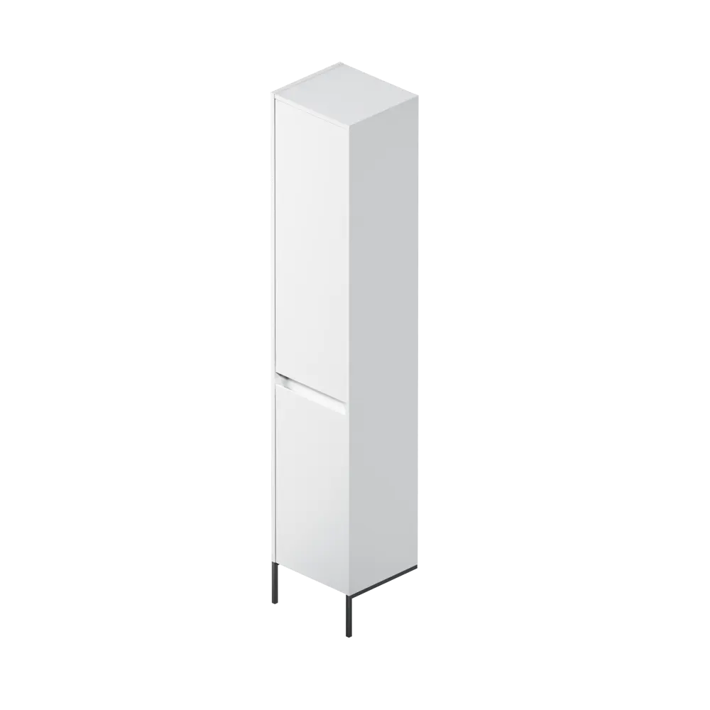 Шкаф-пенал AM.PM Flash для ванной - элегантное хранение в белом цвете 89394623 STLM-1563688