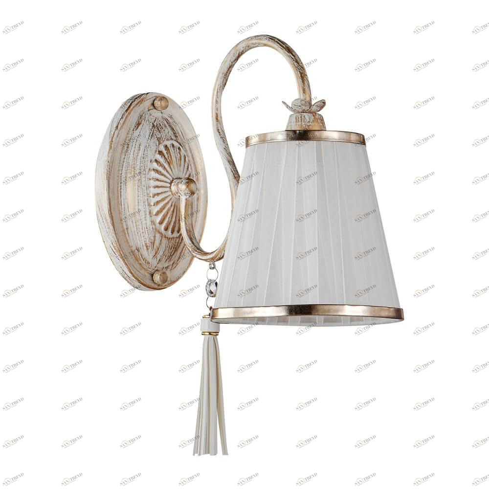 Бра с абажуром бежевое Ofelia OFELIA AP1 CRYSTAL LUX OFELIA 00-3930390 Бежевый 