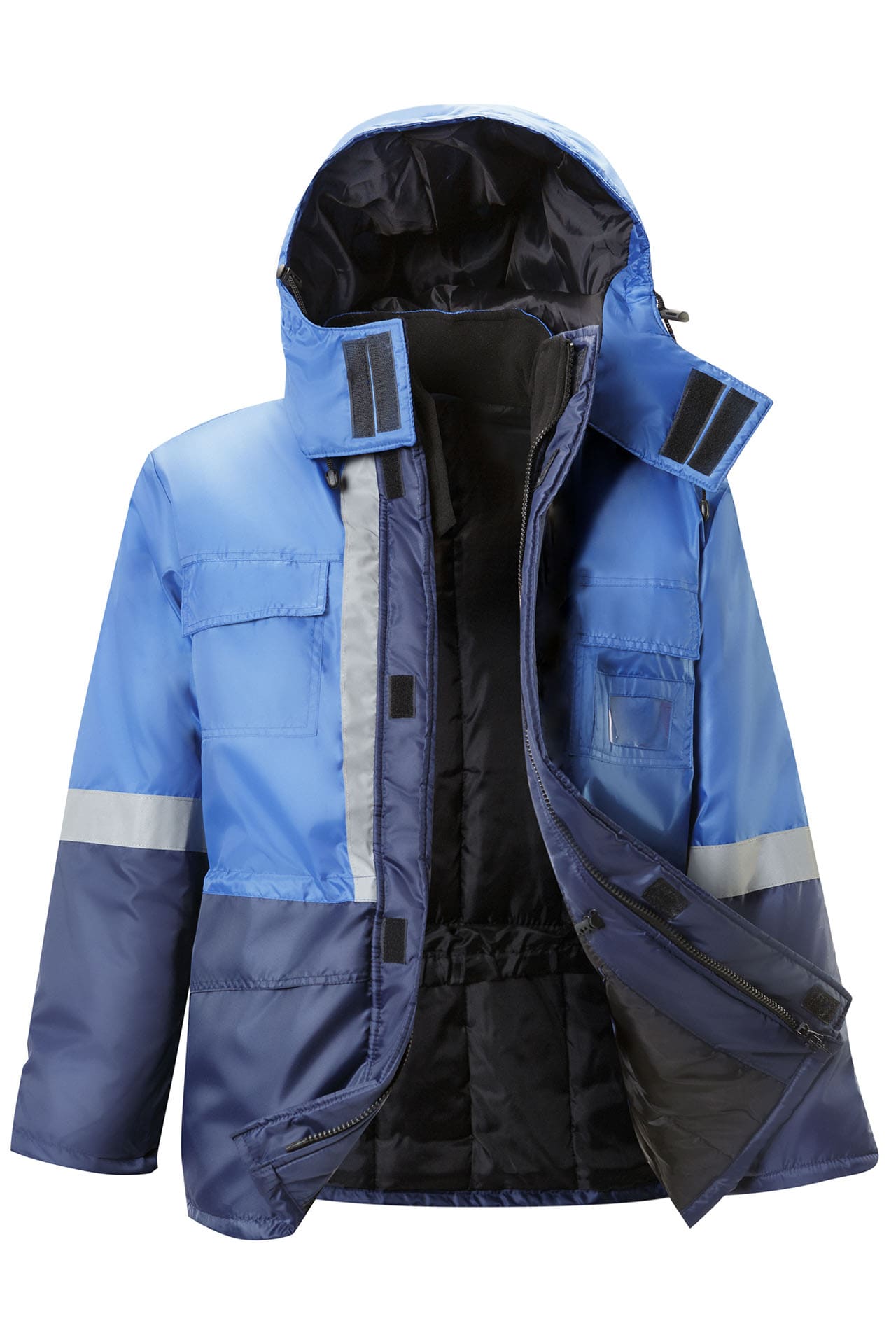 5033057 Костюм СУРГУТ утепленный ткань Оксфорд темно-синий василек  Зимняя спецодежда  размер 48-50/182-188  - Вид №4