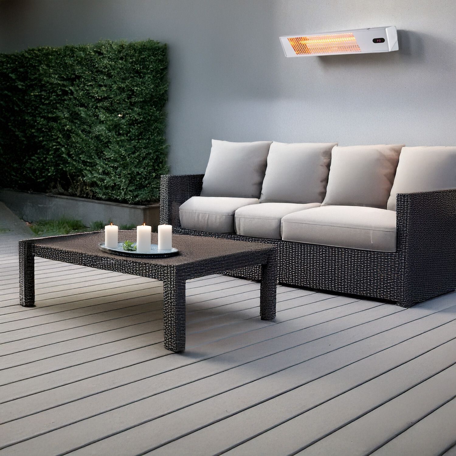 Алюминиевый и стальной наружный и внутренний излучающий диффузор SINED CALDO IRA 2000 ARCH-00139171 - Вид №3