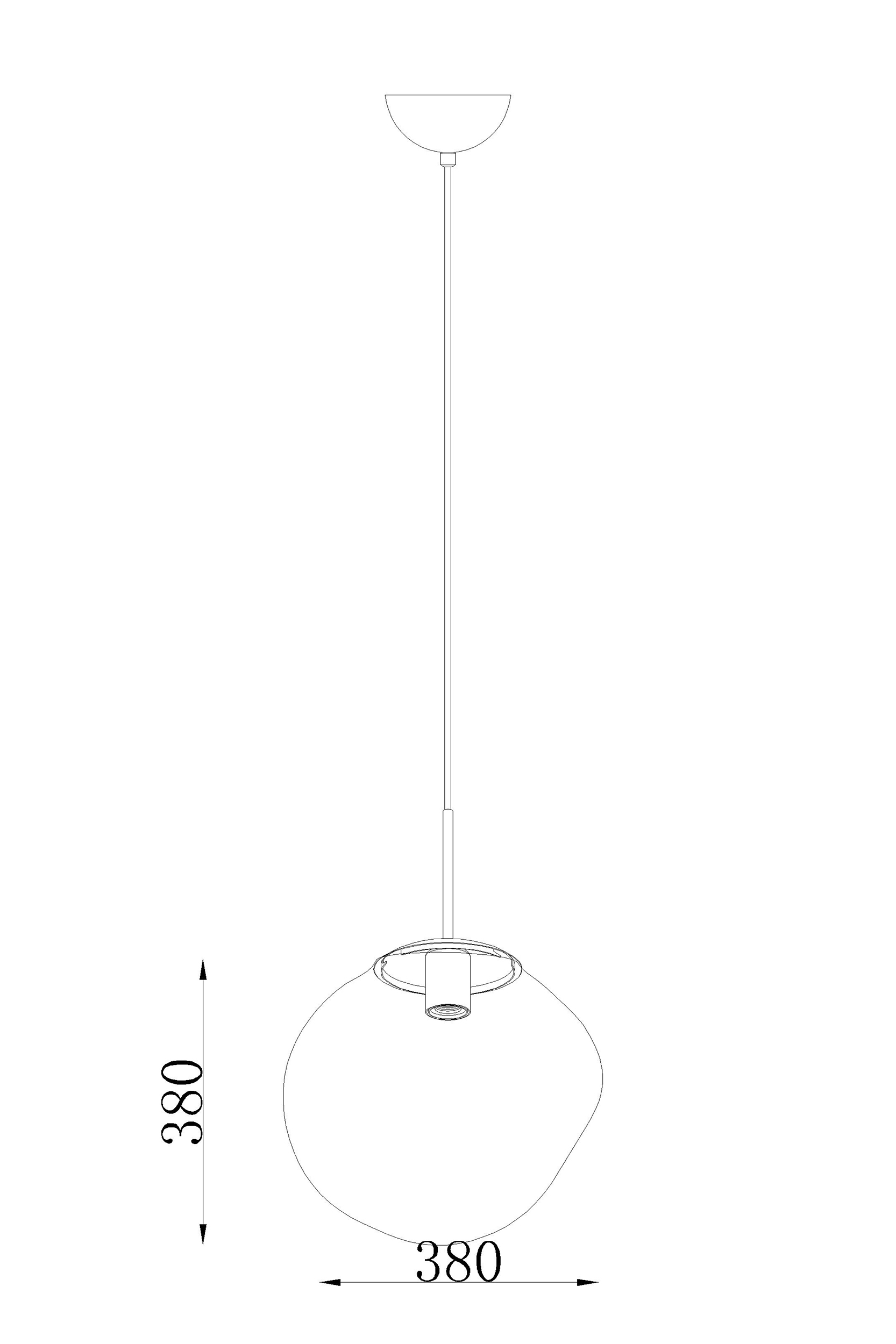 2000983200501 Подвесной светильник Melt Copper диаметр 38 ELECTRORETRO  - Вид №1