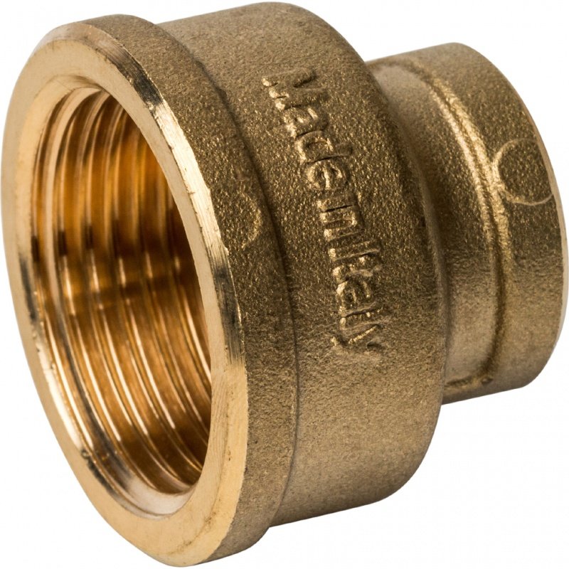 Муфта переходная ВВ 1х1/2" латунь STOUT SFT0005000112 - Вид №2