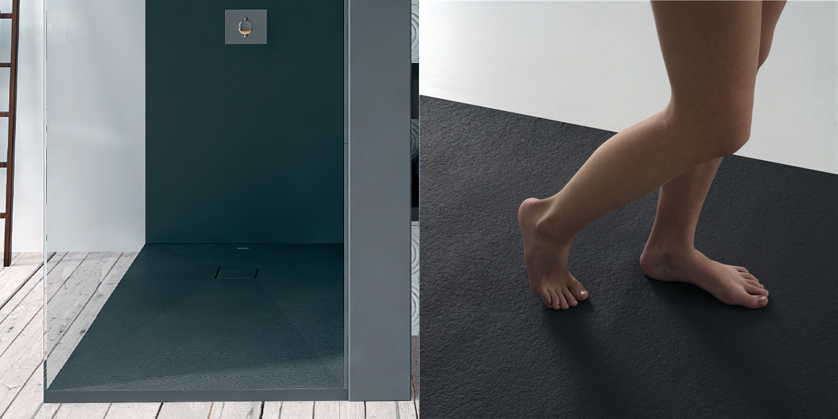 ДУШЕВОЙ ПОДДОН ZEUS 140X70 СМ GRAPHITE McBath ZEUS70 - Вид №1