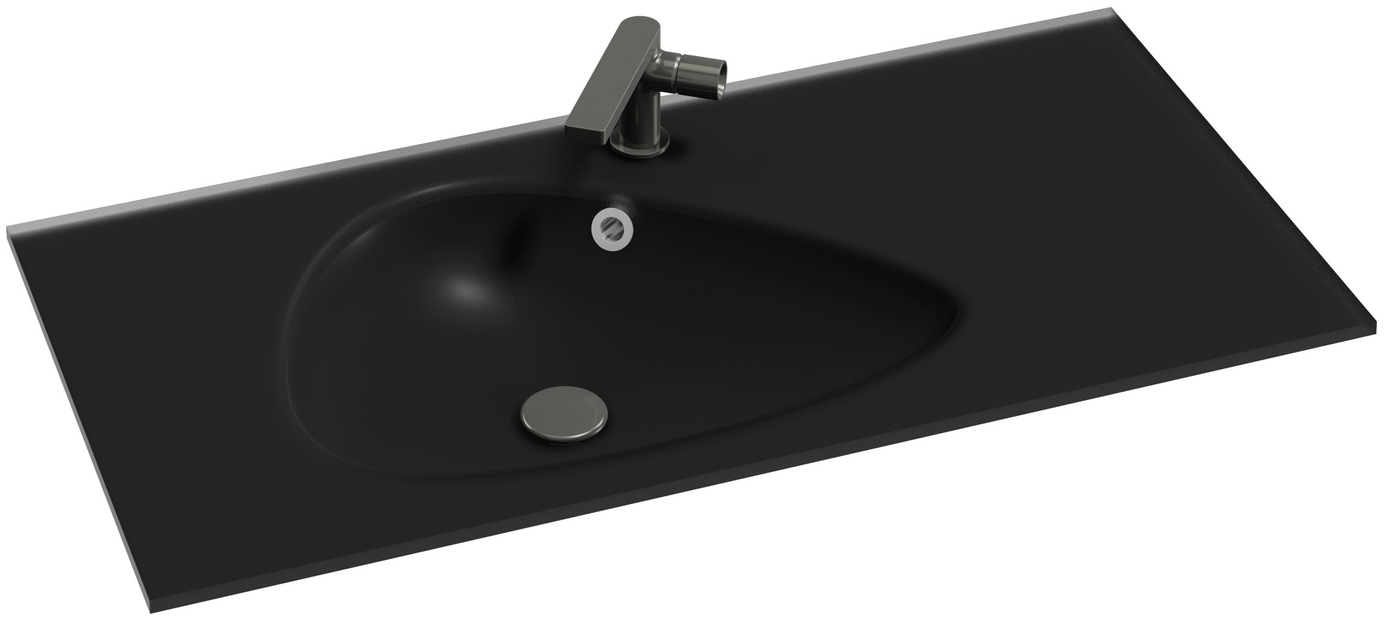 EB3021-DE2 Столешница из матового стекла 101 см JACOB DELAFON NOUVELLE VAGUE