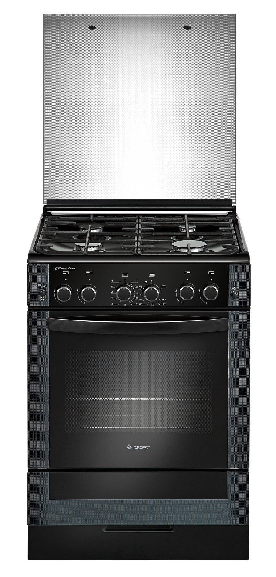9082358 Газовая плита Gefest ПГ 6300-02 0346 черный STDN-0062150