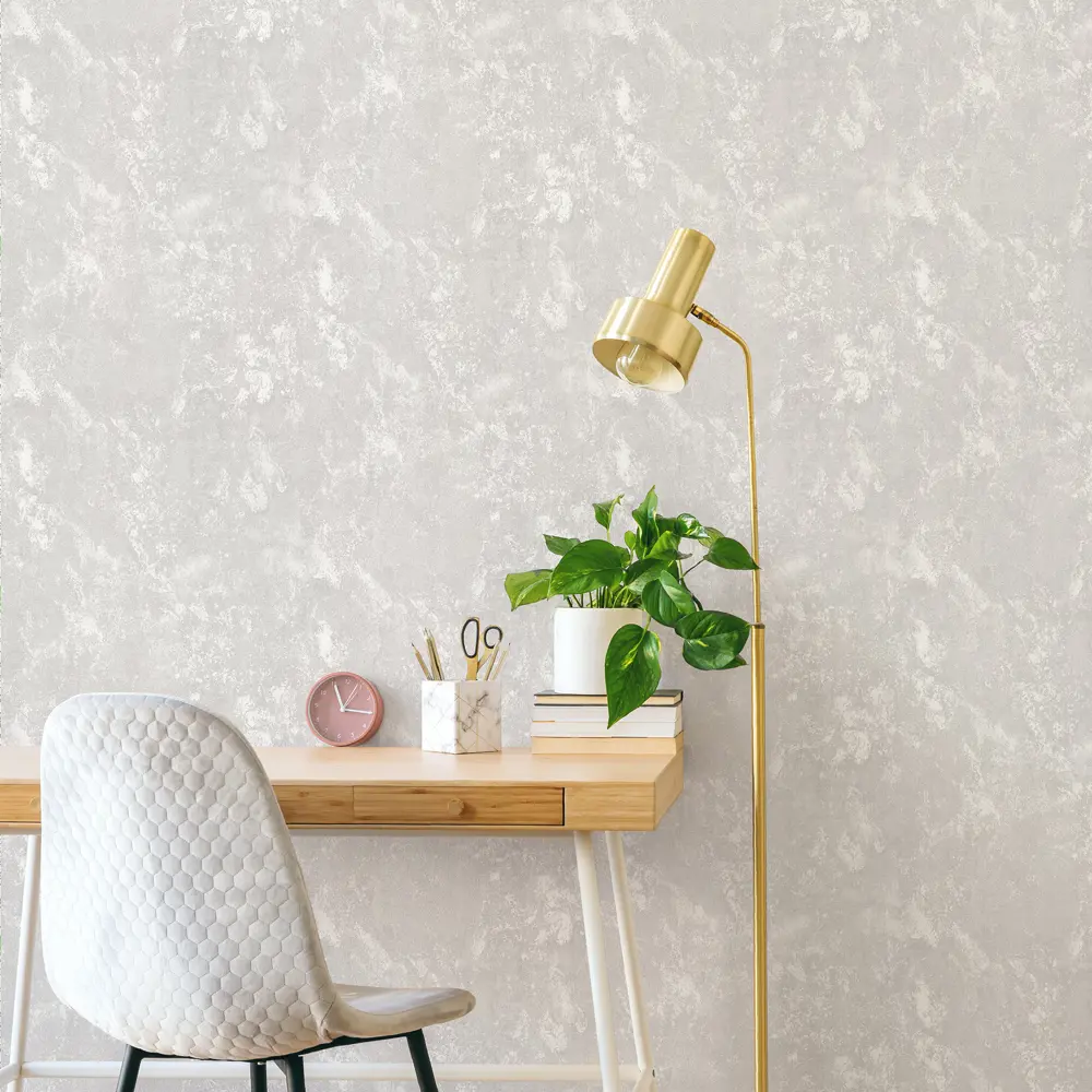 АСПЕКТ РУ Ниагара - серые флизелиновые обои под покраску 87271077 STLM-1352620 - Вид №2