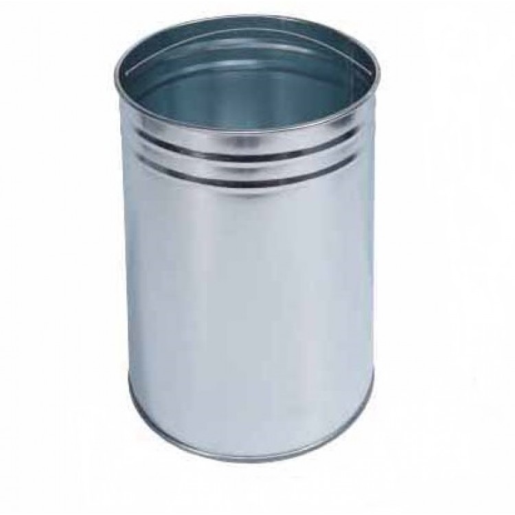 1009 ARI METAL Внутреннее мусорное ведро для мусорной урны с педалью Pedal bin, обьем 40л. 50л. 70л. 95л. 40 л. Блестящий металл 