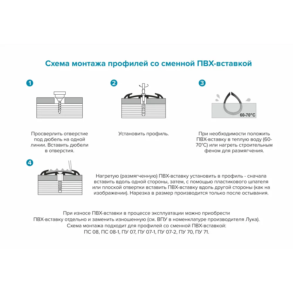 ALPROFI Противоскользящий угловой профиль для ступеней 270 см 89377895 STLM-1441861 - Вид №2