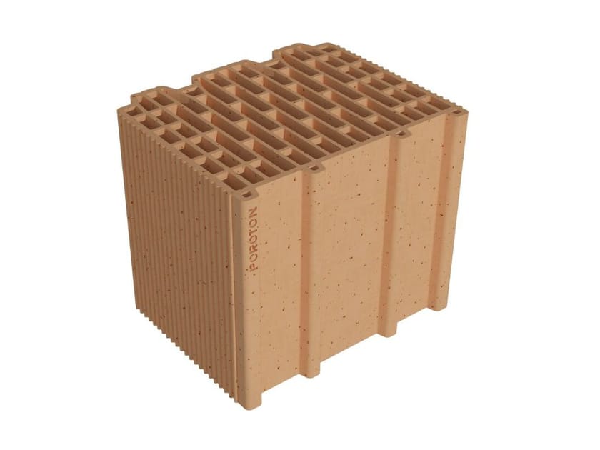 Теплоизоляционный кирпичный блок DI MUZIO LATERIZI стена POROTON® - P600 ARCH-00086947