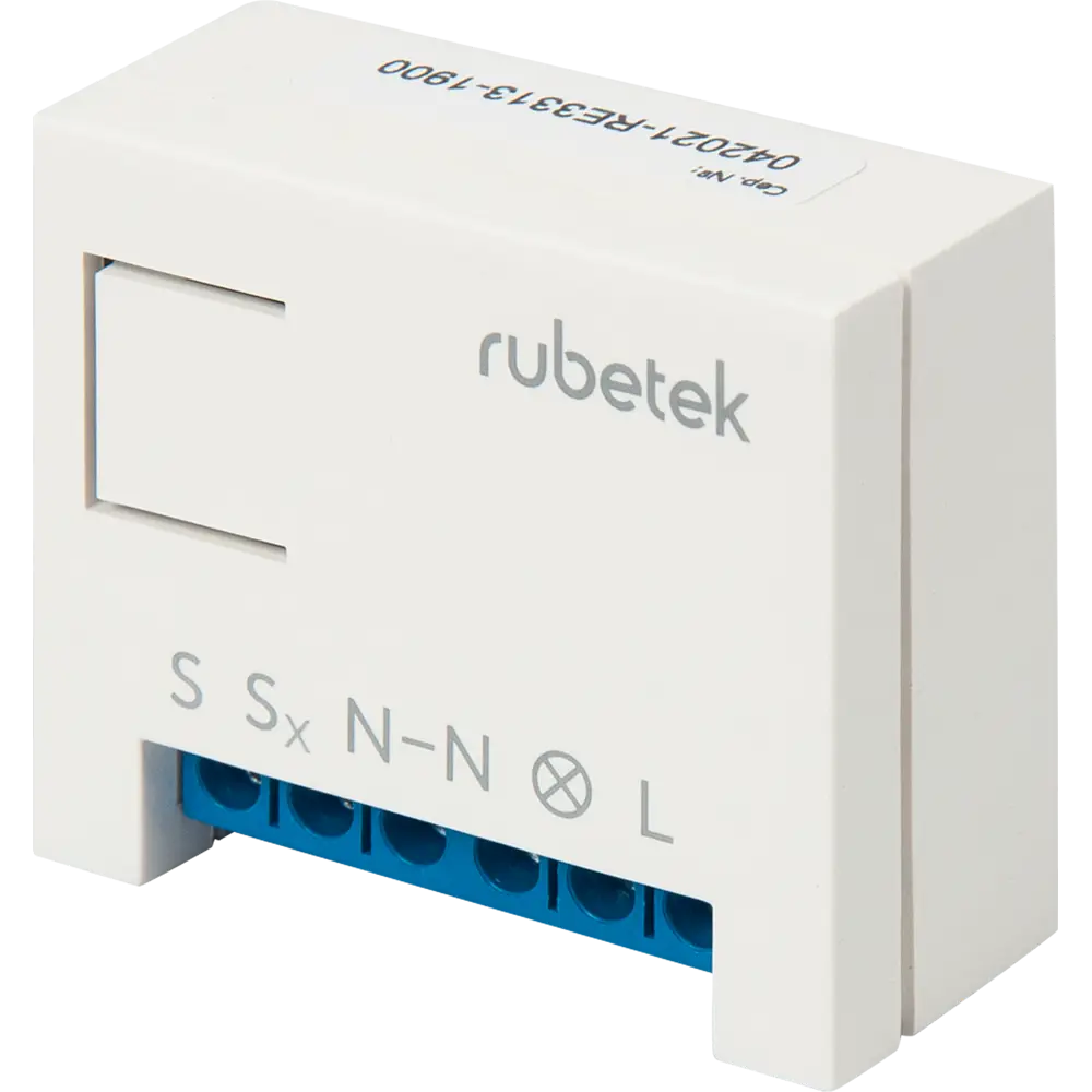 Блок управления освещением и бытовыми приборами Rubetek 1 канал RE-3313 STLM-2068574 - Вид №1