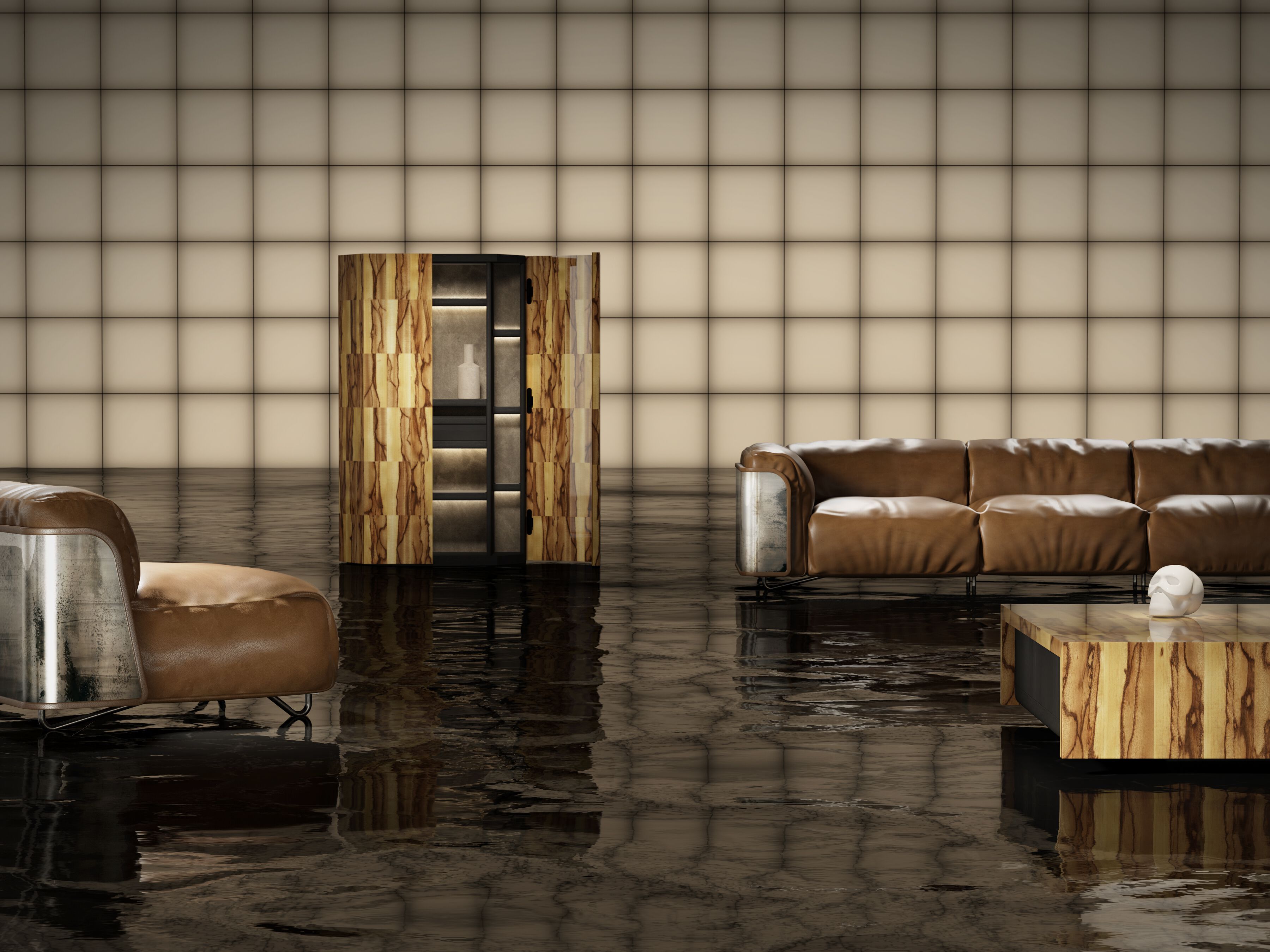 2-местный кожаный диван GIOPAGANI SAINT-GERMAIN ARCH-00060612 - Вид №6