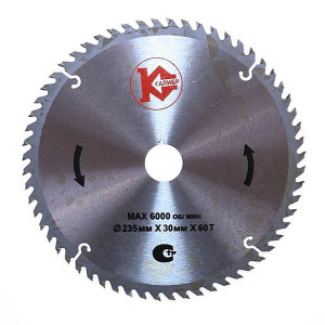 26643 Калибр Диск пильный "Калибр" 235х30х60z (арт.130336) 