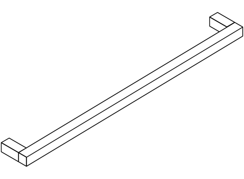 100.30.21040 держатель для банного полотенца HEWI System 100 - Вид №6