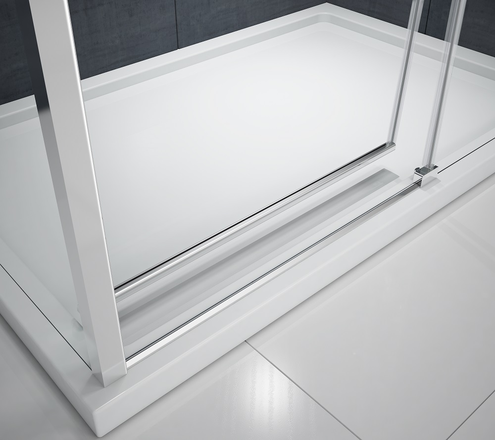 Дверь душевая для установки с боковой панелью MBLA1700R Merlyn MBOX Хромированный  - Вид №2