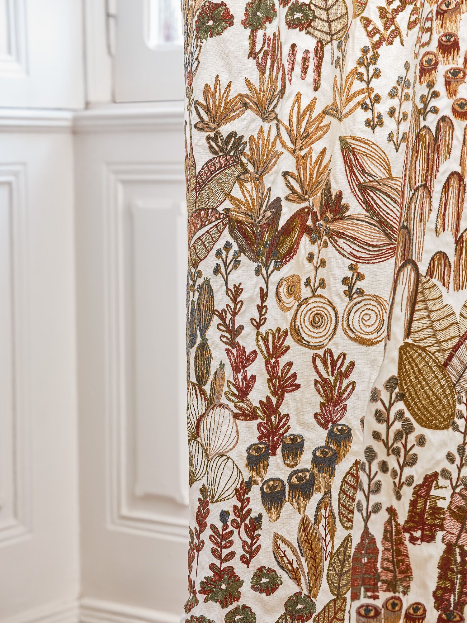 Хлопчатобумажная ткань с цветочным рисунком Aldeco Veva ARCH-00053840 - Вид №3