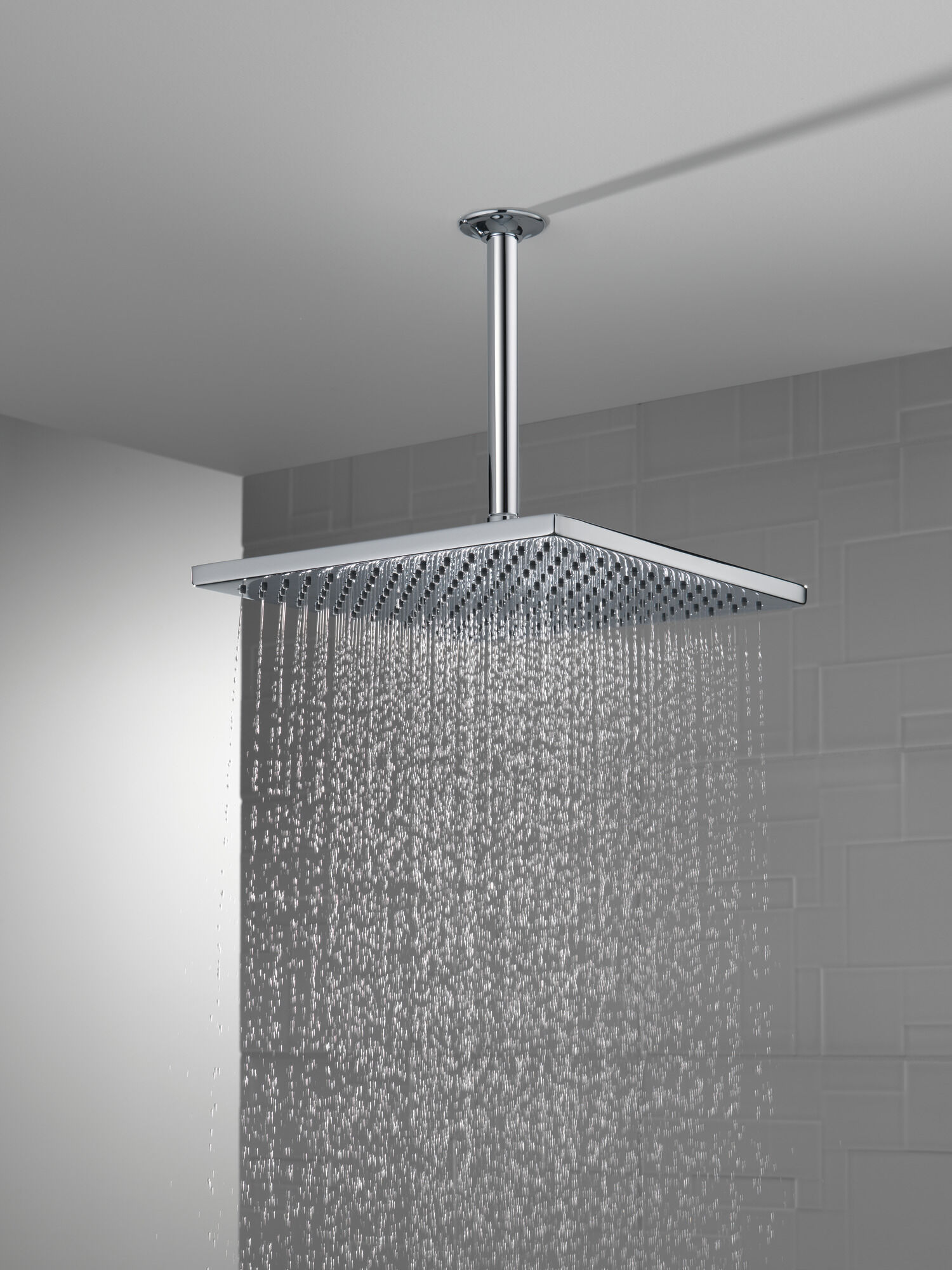 52159-25 Металлическая душевая лейка Raincan с одинарной настройкой Delta Faucet Universal Showering Хром  - Вид №1