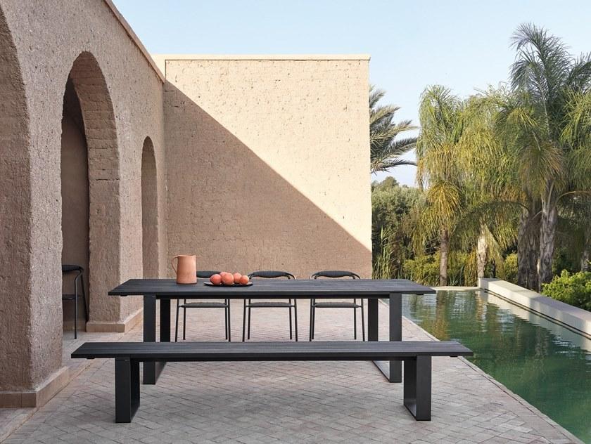 MANUTTI Садовая скамейка из тика Prato sun-id-1349924 - Вид №1