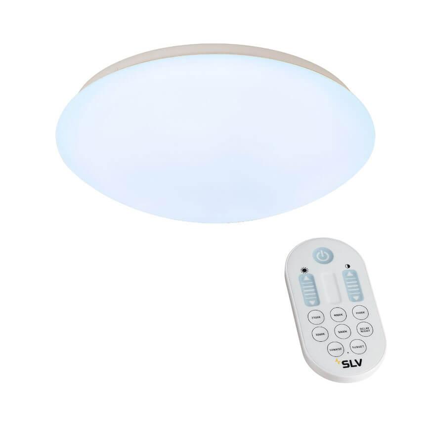 Потолочный светильник белый SLV Lipsy 134060 SLV LIPSY 00-3890408 Белый  - Вид №1