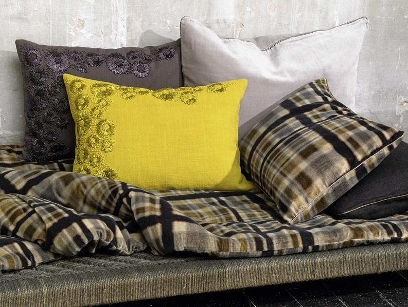 Élitis Прямоугольная подушка из хлопка со съемным чехлом Loch sun-id-1471171 - Вид №1