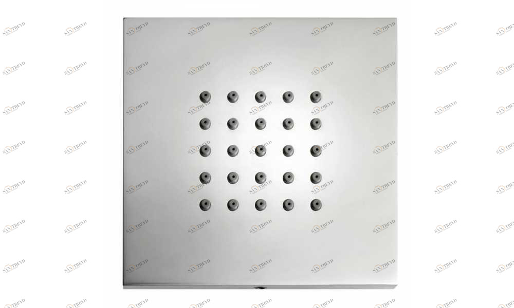 I00178 Потолочный & настенный душ Cubic Flat 100 x 100 mm - Box BOSSINI 