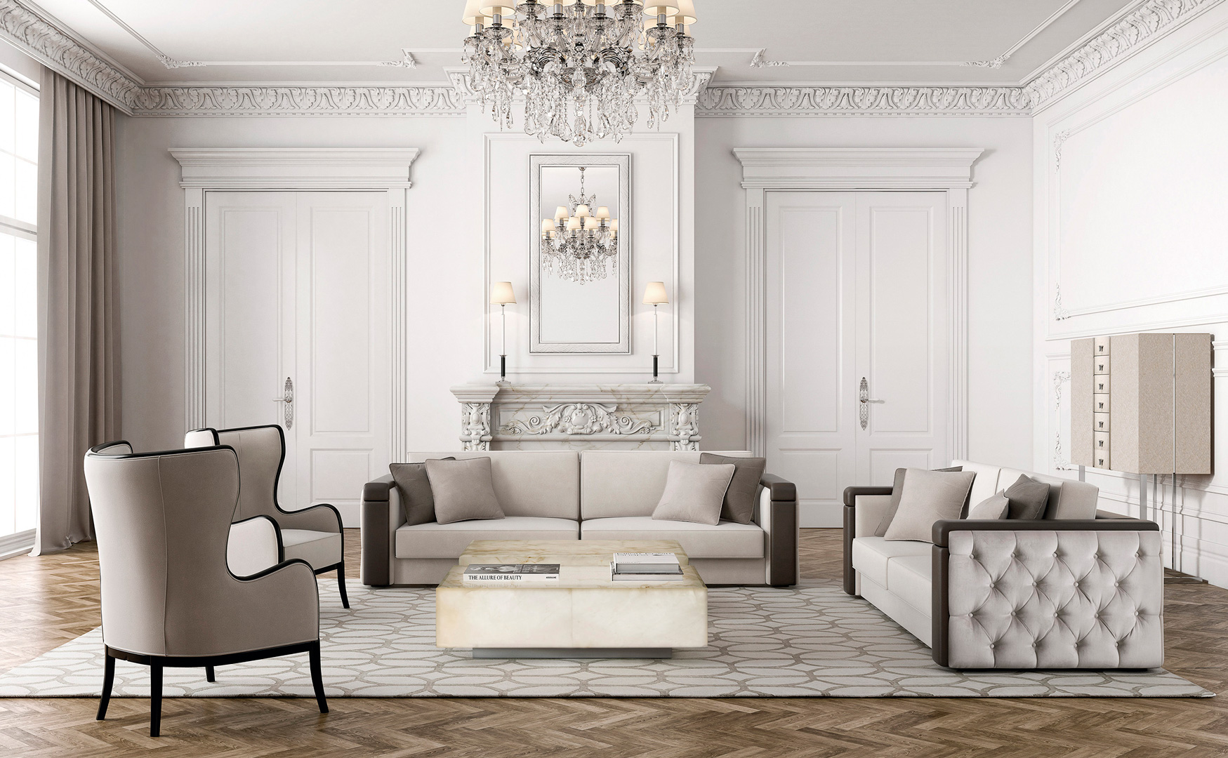 Кресло Спока Caronte S1025 Coleccion Alexandra - Вид №1