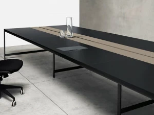 Manerba Прямоугольный рабочий стол из дерева K-word