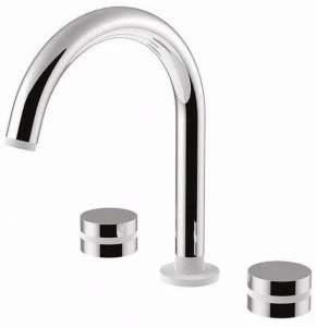 Rubinetteria Giulini Смеситель для раковины на 3 отверстия с регулируемым изливом Myring Fmr0112/u