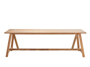 Прямоугольный садовый стол из тикового дерева