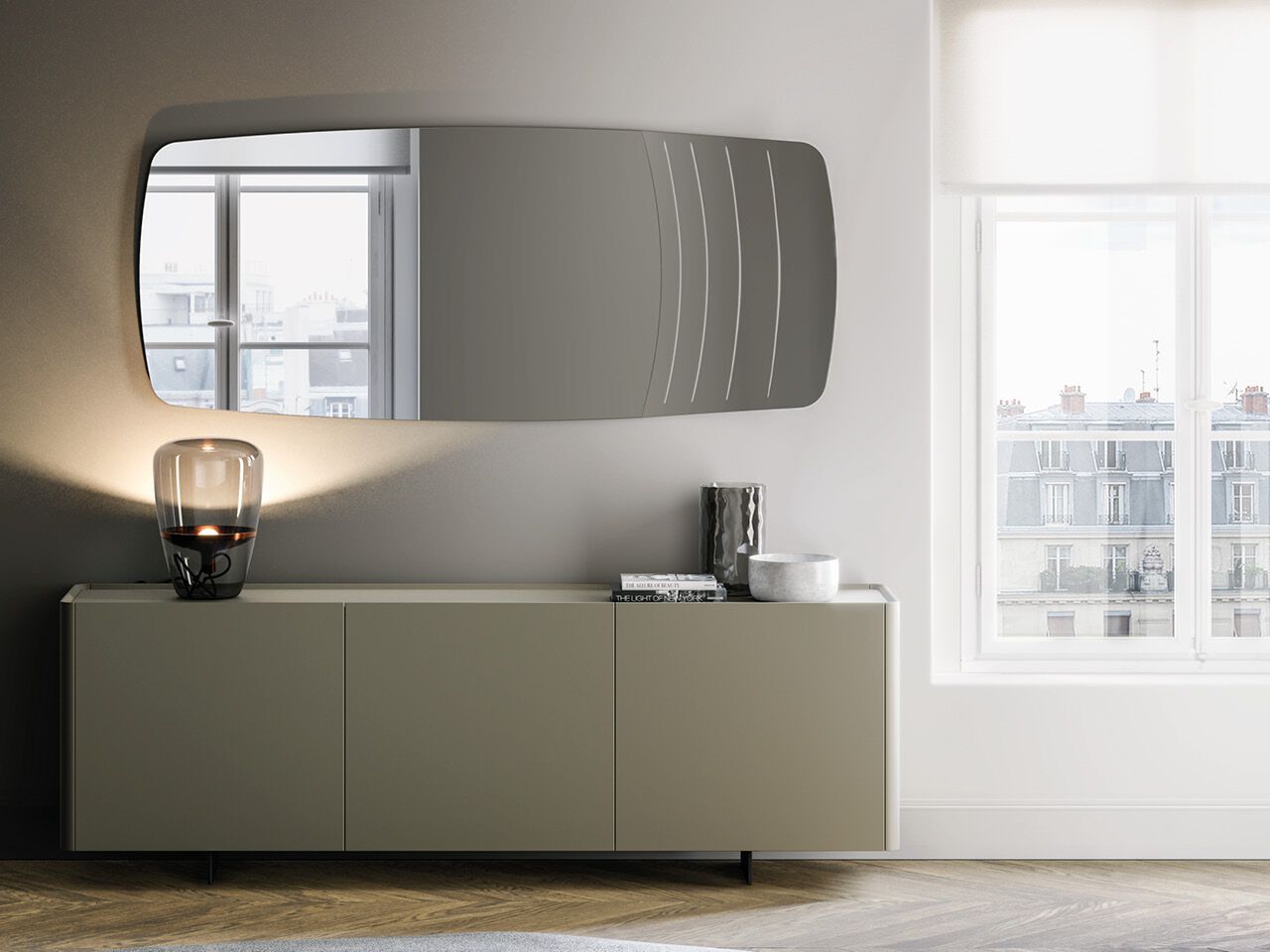 Настенное Хрустальное зеркало EFORMA Kirty ARCH-00032314 - Вид №3