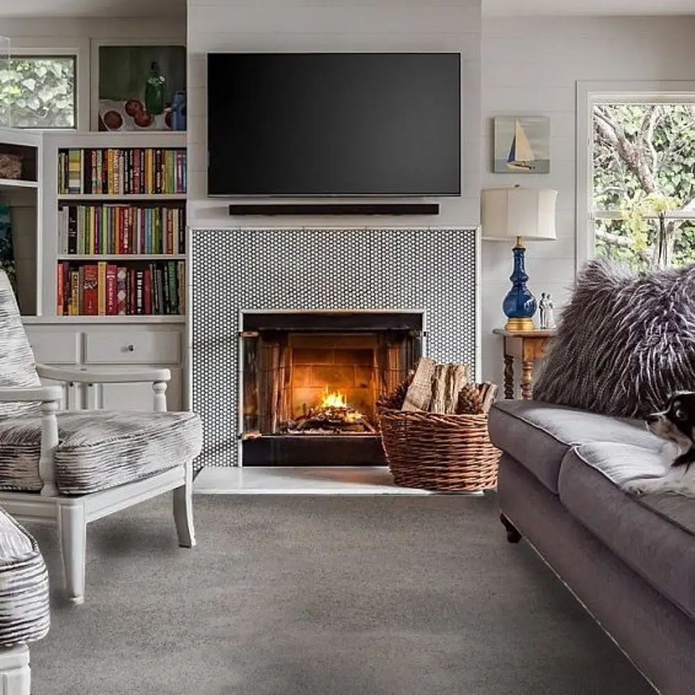 Santreyd SPC плитка Вилла Асти - напольное покрытие под бетон 33 класс 88052763 STLM-0890078