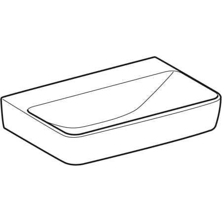 501.717.00.1 Раковина Geberit Renova Compact Geberit  - Вид №12