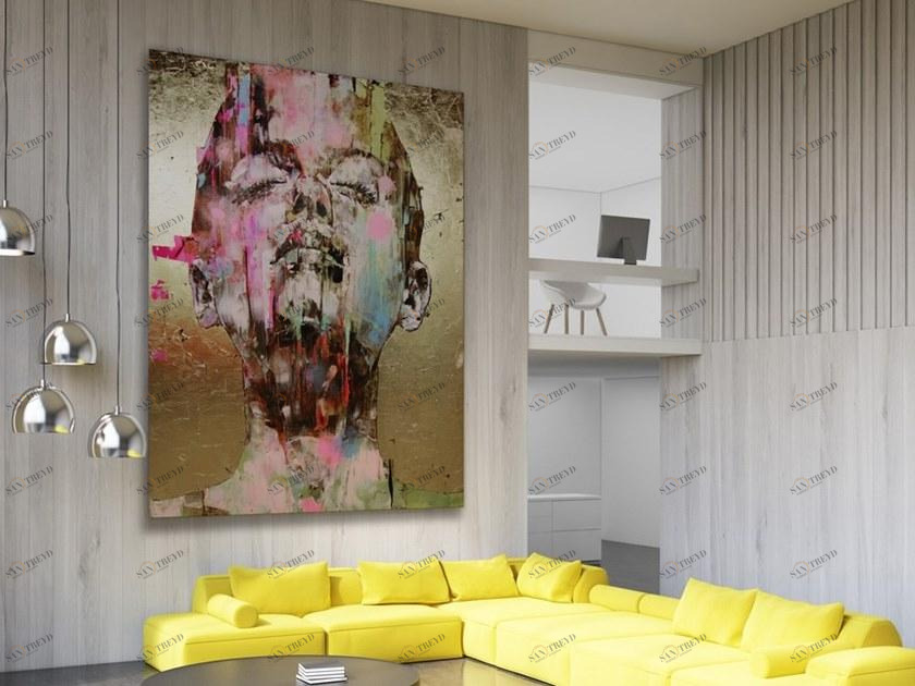 MOMENTI Авторский художественный принт Crazy home paintings Mg-005