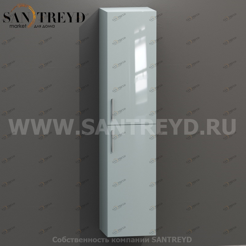 MDC156 Высокий шкаф с двумя створками 160 см синий Globo 4ALL Италия Ceramica Globo