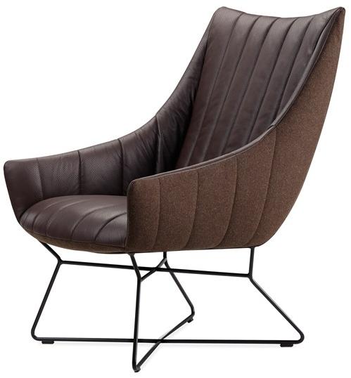 Freifrau Кожаное кресло с подлокотниками Rubie sun-id-1371311 - Вид №1