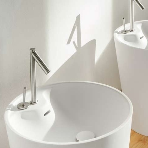 45619 Напольная раковина стоящая круглая Rapsel  - Вид №1