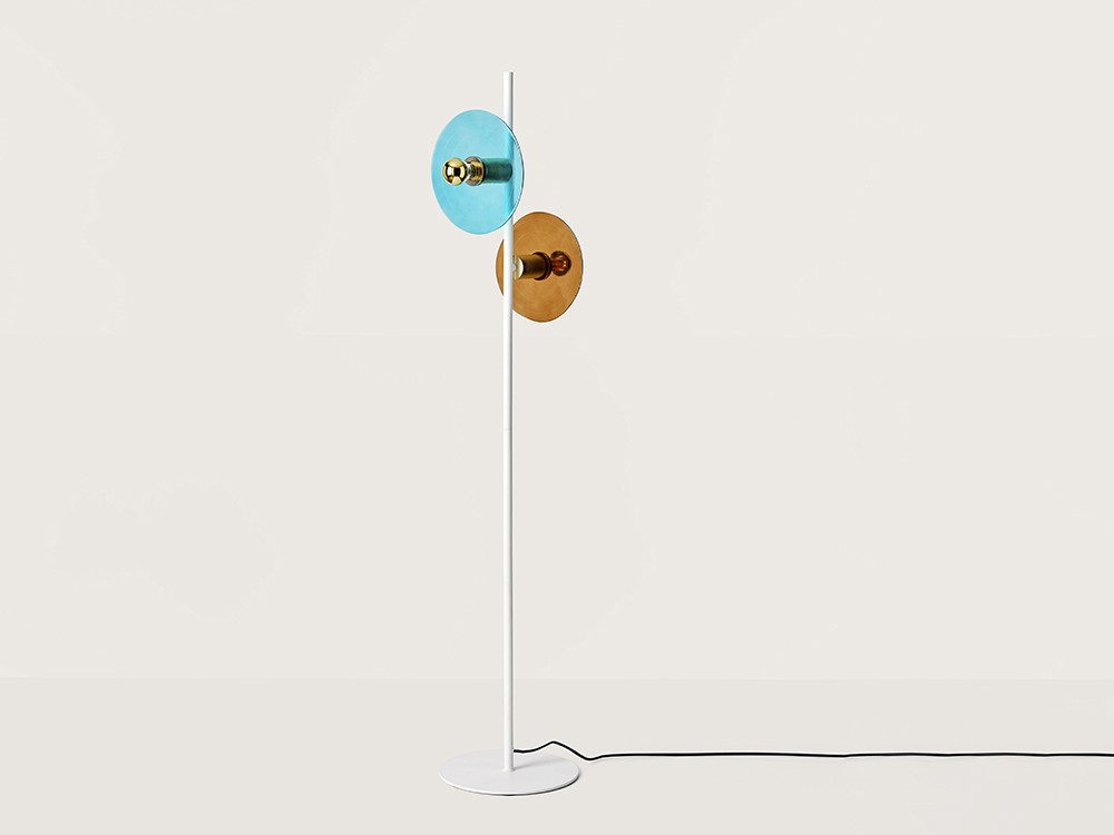 092170 Торшер белый Aromas del Campo Ohlala 